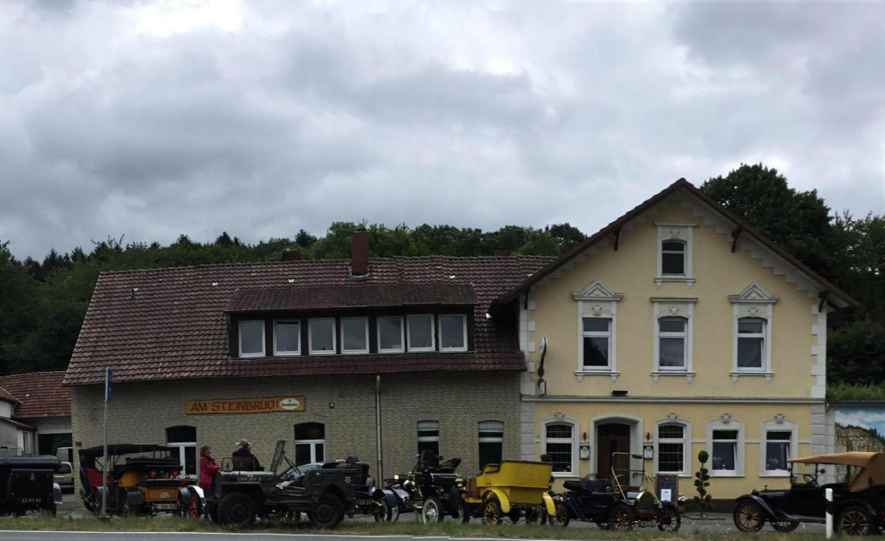 Pension Am Steinbruch Hilter 外观 照片